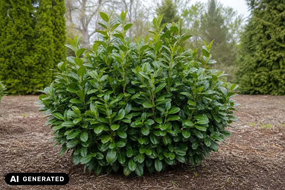 Kirschlorbeer 'Rotundifolia' – Prunus laurocerasus 'Rotundifolia'