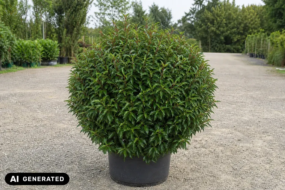 Portugiesische Lorbeerkirsche 'Angustifolia' – Prunus lusitanica 'Angustifolia', Bild 2