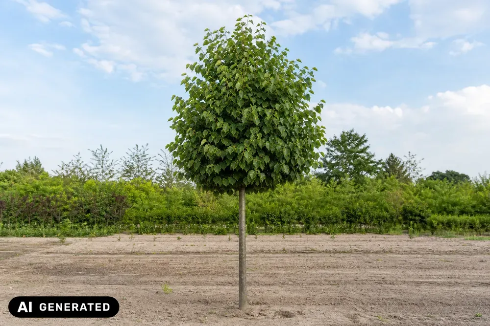 Winter-Linde in Schirmform – Tilia cordata, Bild 3