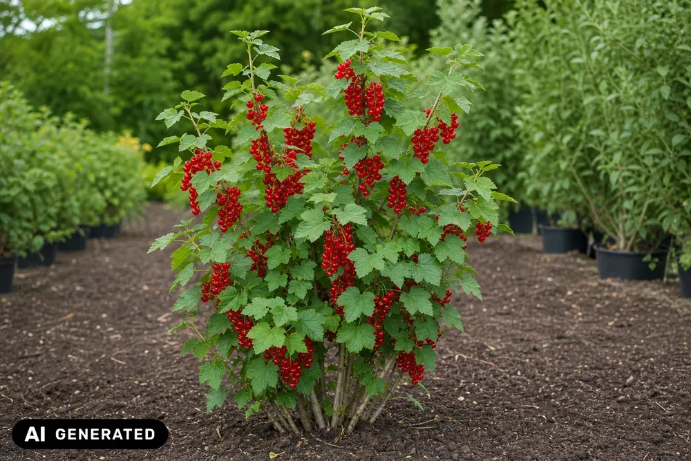 Rote Johannisbeere 'Jonkheer van Tets' – Ribes rubrum 'Jonkheer van Tets', Bild 3