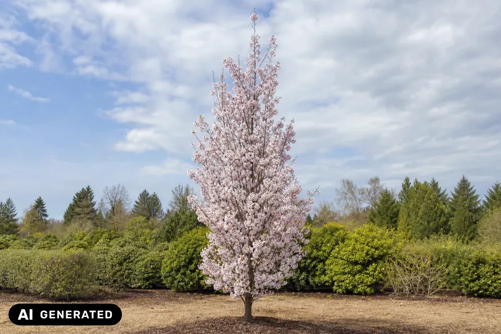 Japanische Säulenkirsche 'Amanogawa' – Prunus serrulata 'Amanogawa', Bild 3