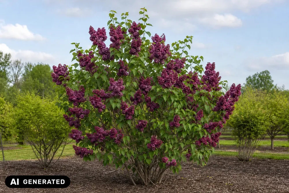 Edelflieder 'Charles Joly' – Syringa vulgaris 'Charles Joly', Bild 2