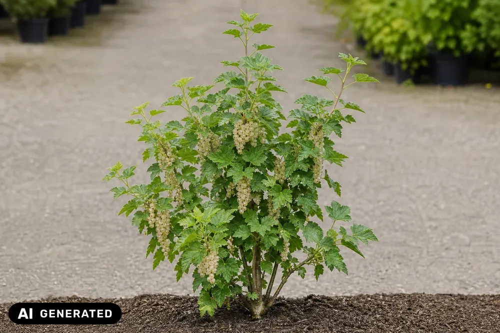 Weiße Johannisbeere 'Weiße Versailler' – Ribes sativum 'Weiße Versailler'