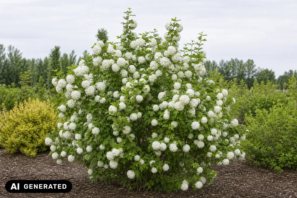 Gefüllter Schneeball – Viburnum opulus `Roseum´, Bild 6