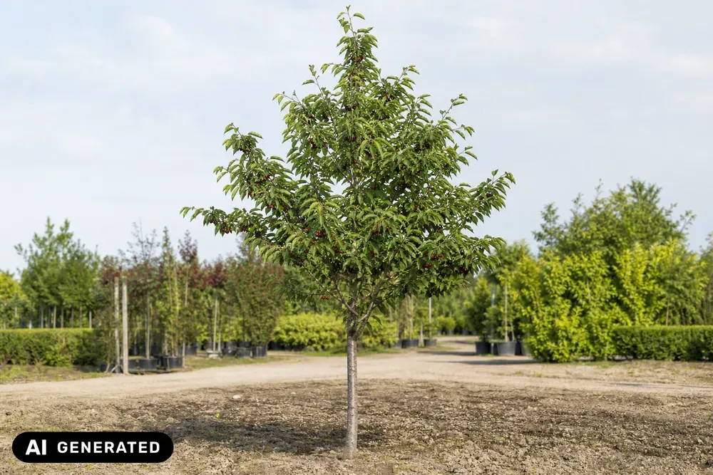 Süßkirsche 'Schneiders Späte Knorpelkirsche' – Prunus avium 'Schneiders Späte Knorpelkirsche', Bild 2