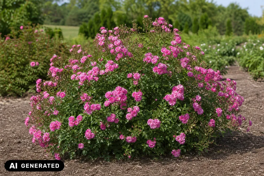 Bodendeckerrose 'NOATraum' – Rosa 'NOATraum', Bild 2