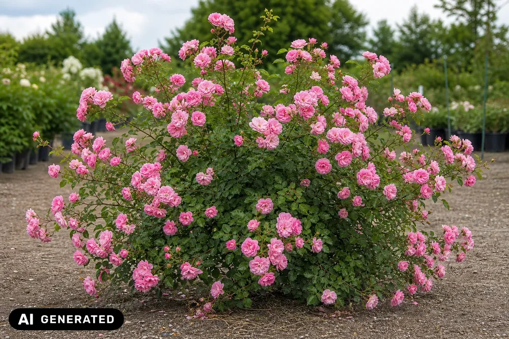 Bodendeckerrose 'Bonica 82' – Rosa 'Bonica 82', Bild 2