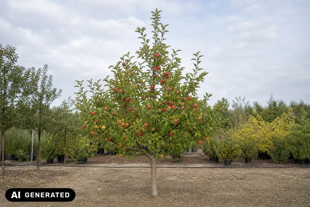 Apfel 'Prinz Albrecht von Preußen' – Malus domestica 'Prinz Albrecht von Preußen', Bild 2