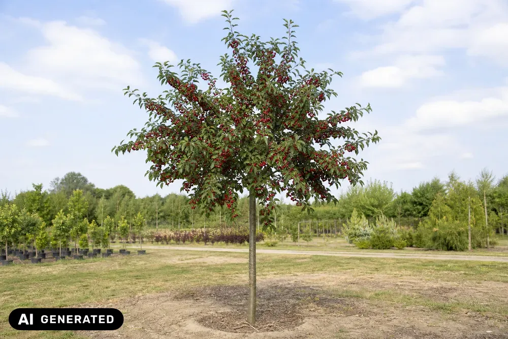 Sauerkirsche 'Morellenfeuer' – Prunus cerasus 'Morellenfeuer', Bild 2