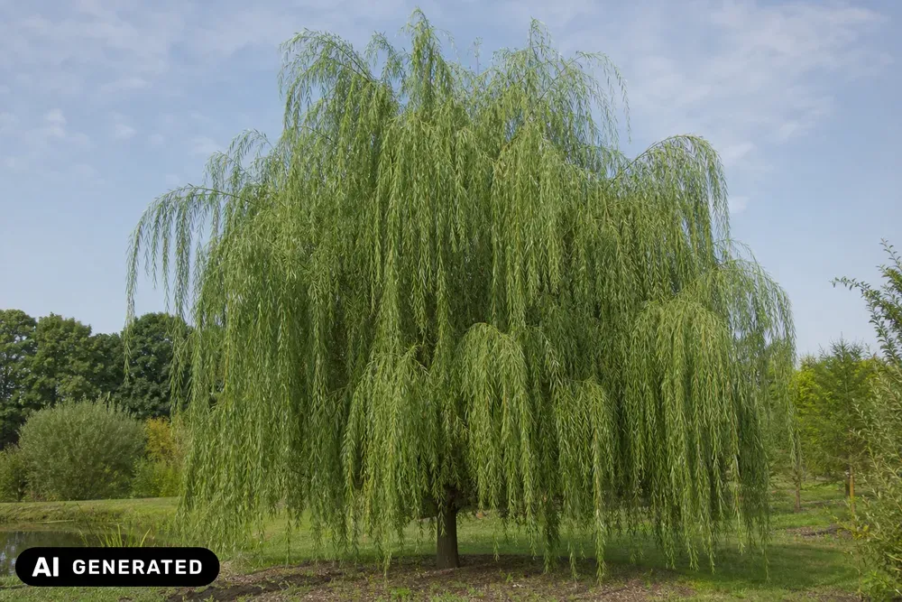 Trauerweide 'Tristis' – Salix alba 'Tristis', Bild 3