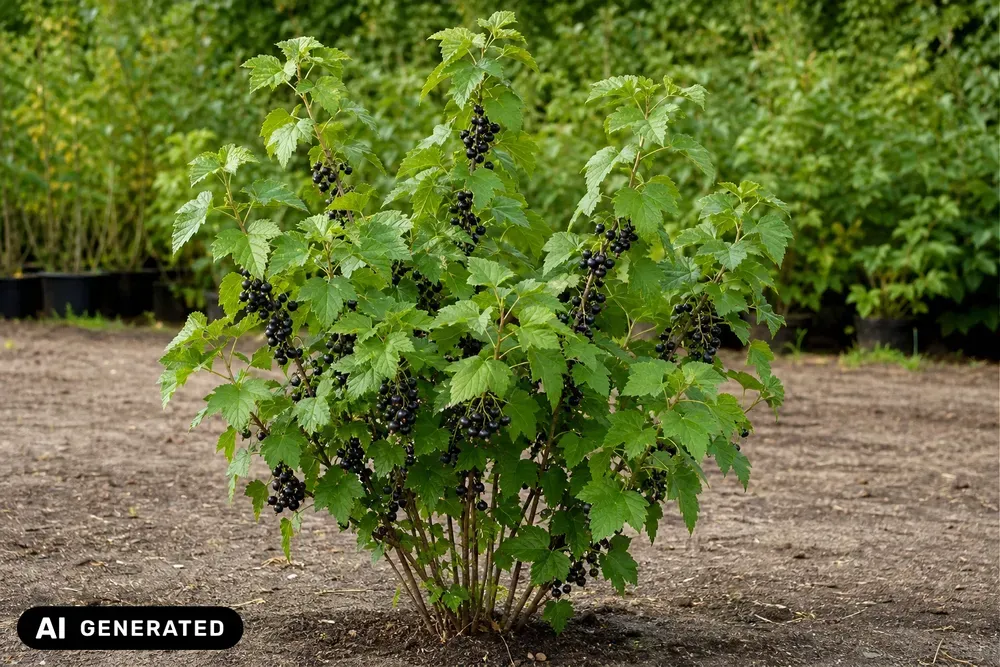 Schwarze Johannisbeere 'Lissil' – Ribes nigrum 'Lissil'
