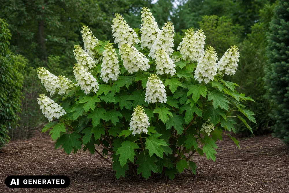 Eichenblättrige Hortensie – Hydrangea quercifolia, Bild 3