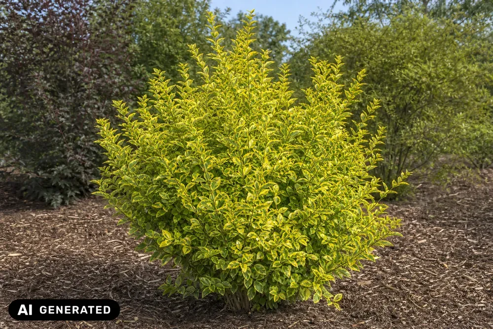 Goldliguster 'Aureum' – Ligustrum ovalifolium 'Aureum', Bild 4