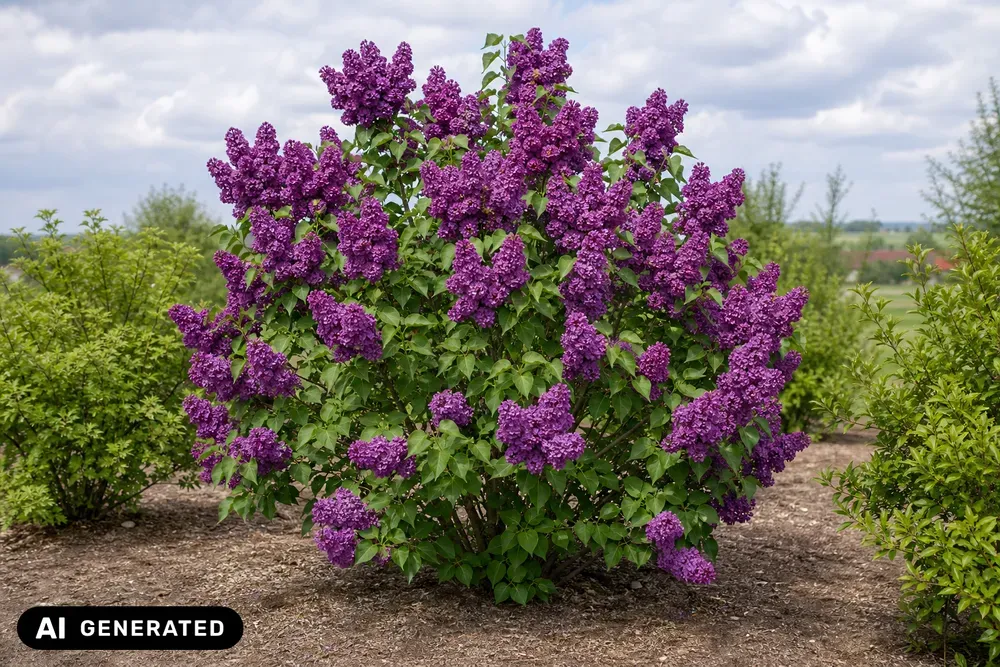 Edelflieder 'Andenken an Ludwig Späth' – Syringa vulgaris 'Andenken an Ludwig Späth', Bild 4