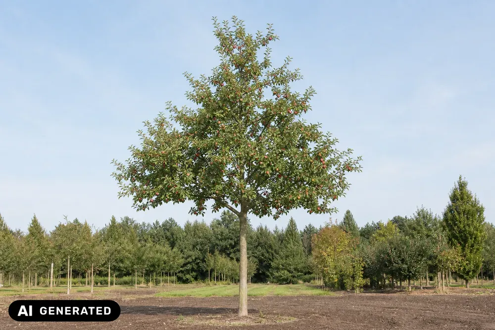 Apfel 'Roter Berlepsch' – Malus domestica 'Roter Berlepsch', Bild 3
