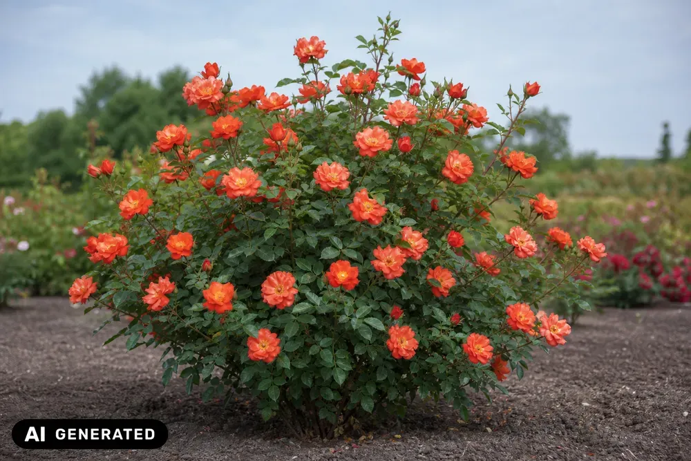 Strauchrose `Westerland´ – Rosa `Westerland´, Bild 4