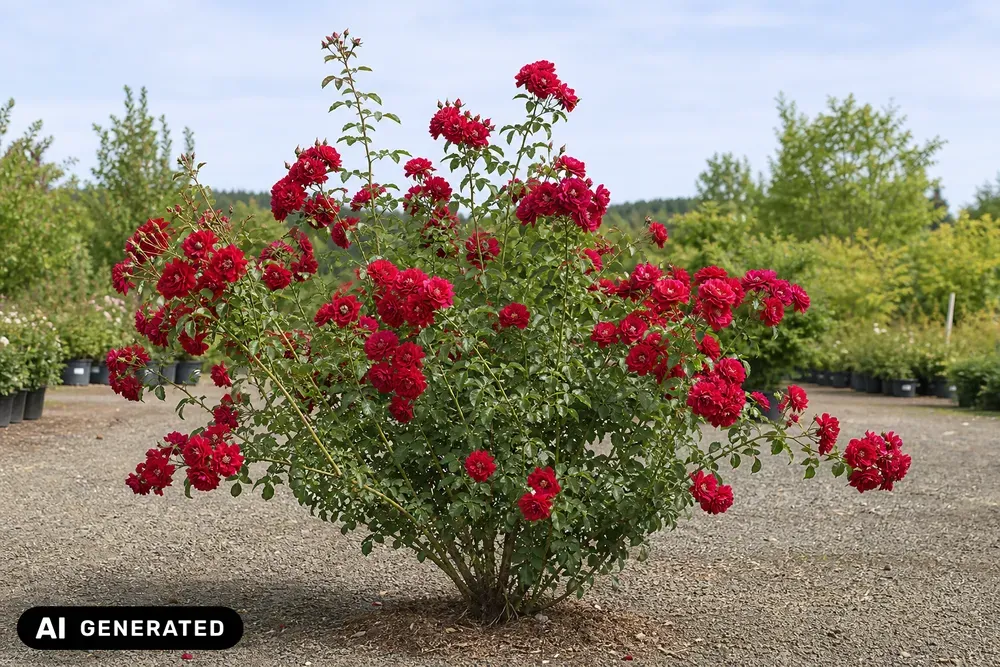 Kletterrose 'Chevy Chase' – Rosa 'Chevy Chase'