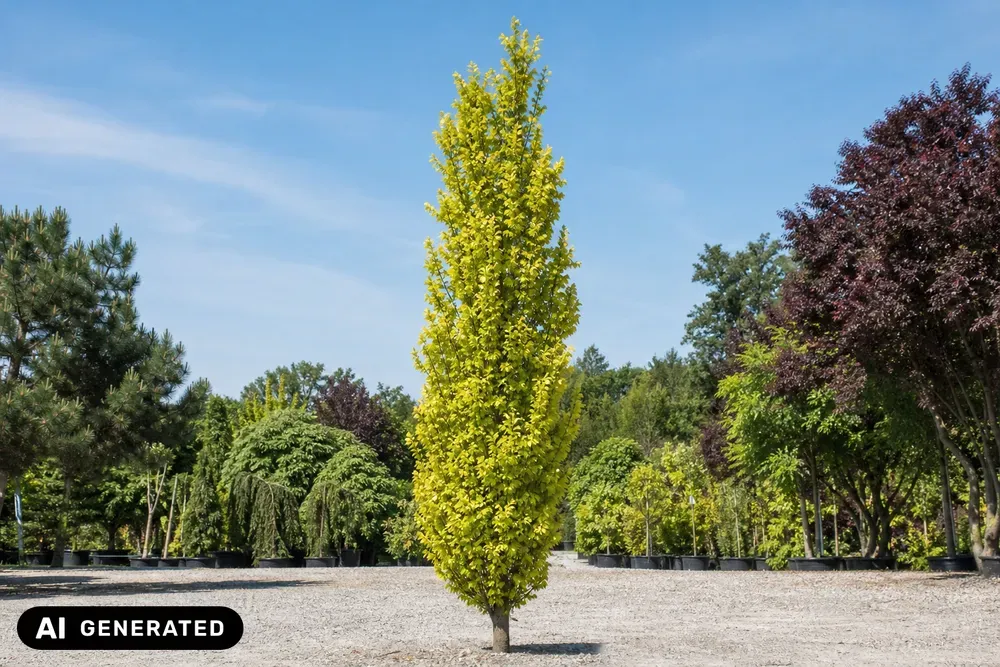 Goldulme 'Wredei' – Ulmus carpinifolia 'Wredei'