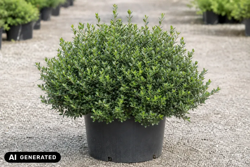 Berg-Ilex 'Glorie Dwarf' – Ilex crenata 'Glorie Dwarf', Bild 2