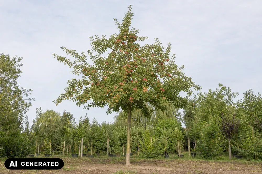 Apfel 'Roter Boskoop' – Malus domestica 'Roter Boskoop', Bild 2