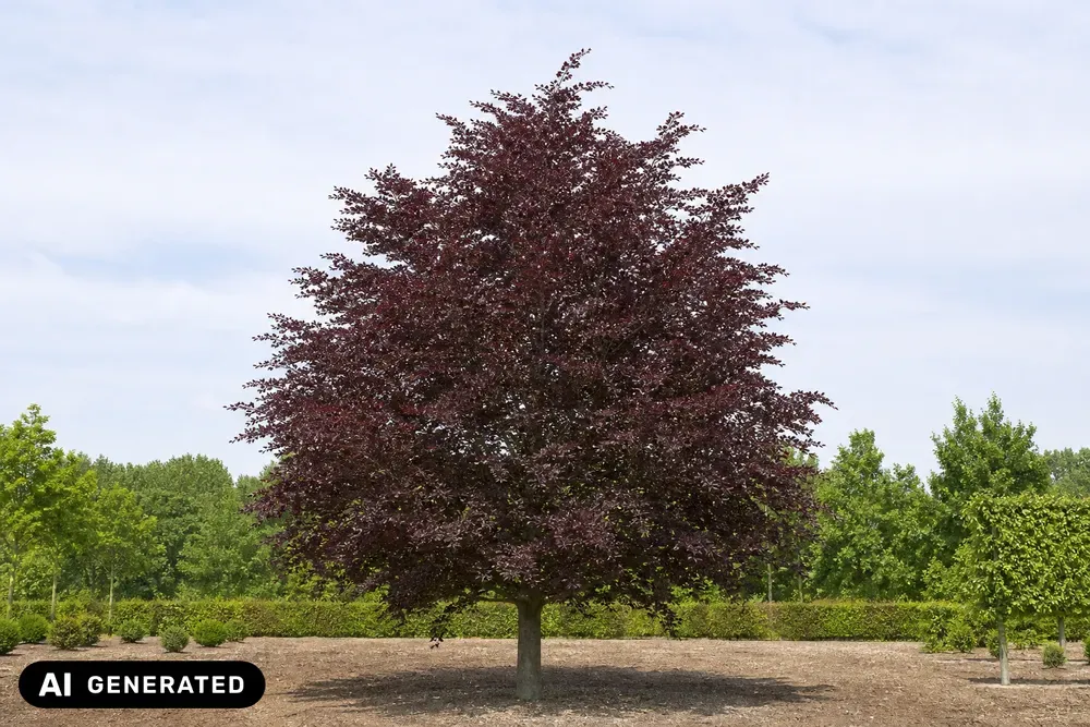 Blutbuche-Sämling – Fagus sylvatica f. purpurea, Bild 2