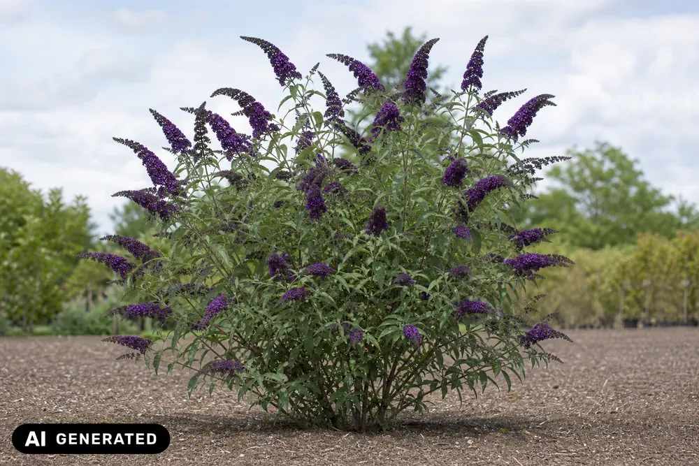 Sommerflieder 'Black Knight' – Buddleja davidii 'Black Knight', Bild 2