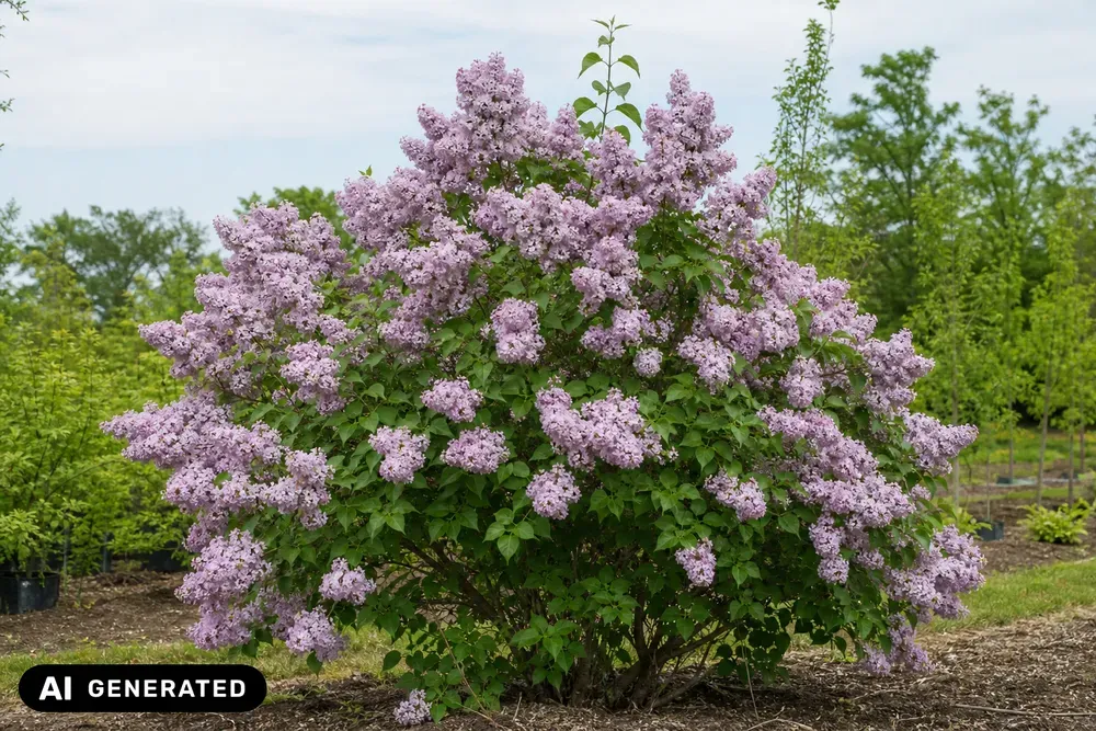 Edelflieder 'Katharine Havemeyer' – Syringa vulgaris 'Katharine Havemeyer', Bild 3