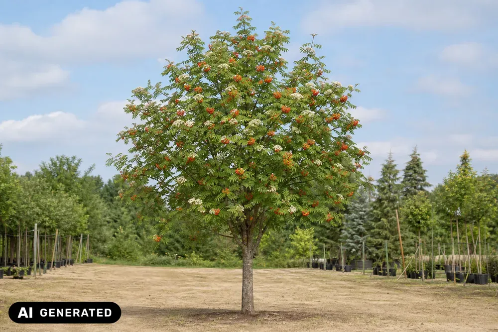 Gemeine Eberesche/Vogelbeere – Sorbus aucuparia, Bild 6