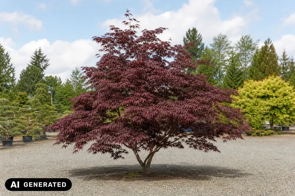 Fächerahorn 'Bloodgood' – Acer palmatum 'Bloodgood', Bild 5