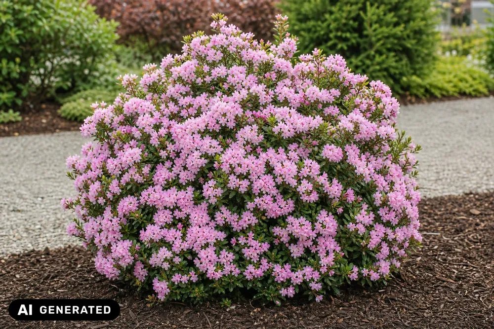 Rhododendron 'Bloombux' – Rhododendron micranthum 'Bloombux'