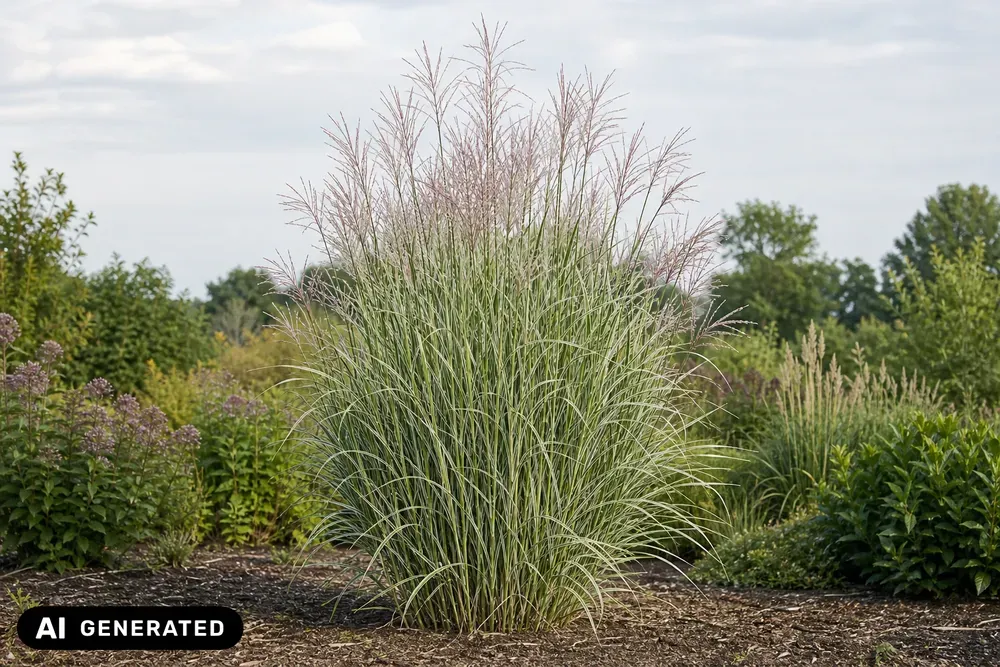 Chinaschilf 'Morning Light' – Miscanthus sinensis 'Morning Light', Bild 2