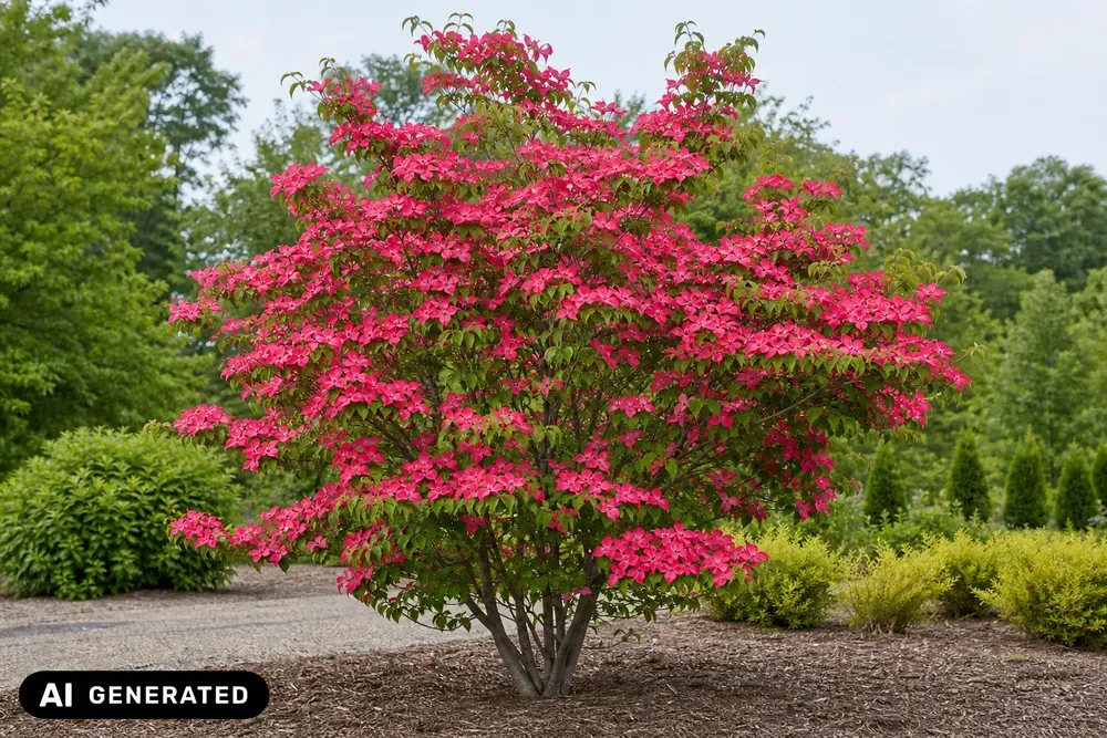 Japanischer Blumen-Hartriegel `Scarlet Fire´ – Cornus kousa `Scarlet Fire´, Bild 3
