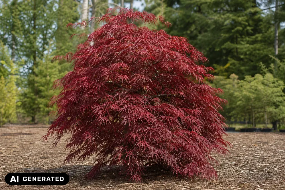 Dunkelroter Schlitzahorn 'Garnet' – Acer palmatum 'Garnet'