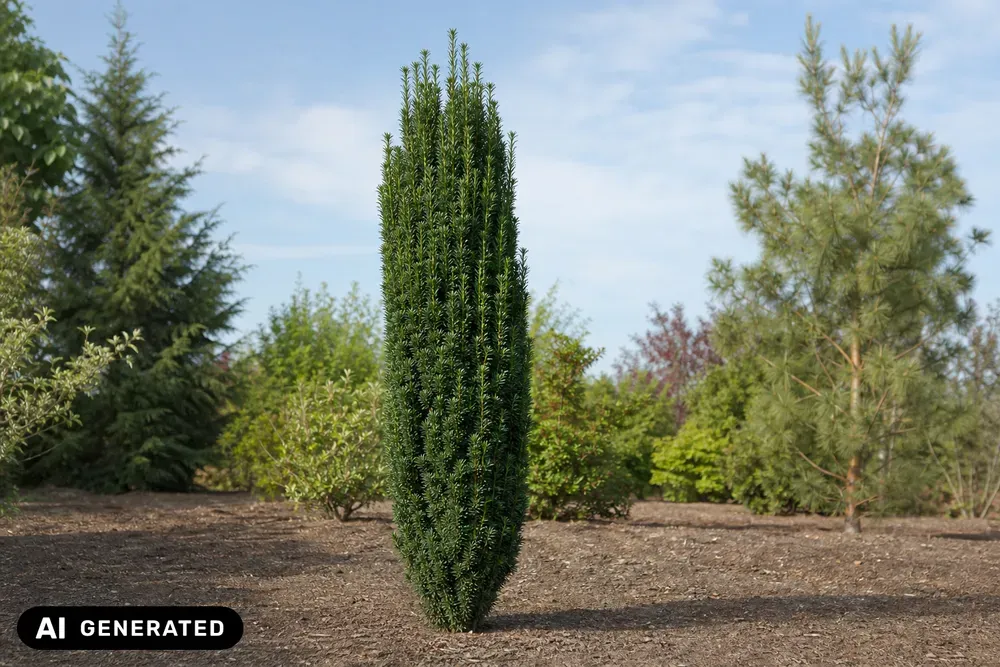 Säuleneibe 'Fastigiata Robusta' – Taxus baccata 'Fastigiata Robusta', Bild 3
