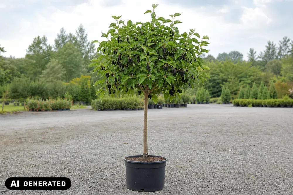 Maulbeere 'Mojo Berry' – Morus rotundiloba 'Mojo Berry'