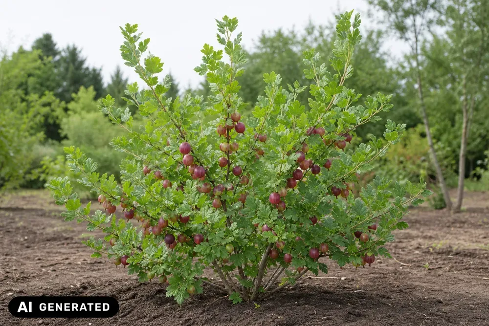 Stachelbeere 'Spinefree' – Ribes uva-crispa 'Spinefree'