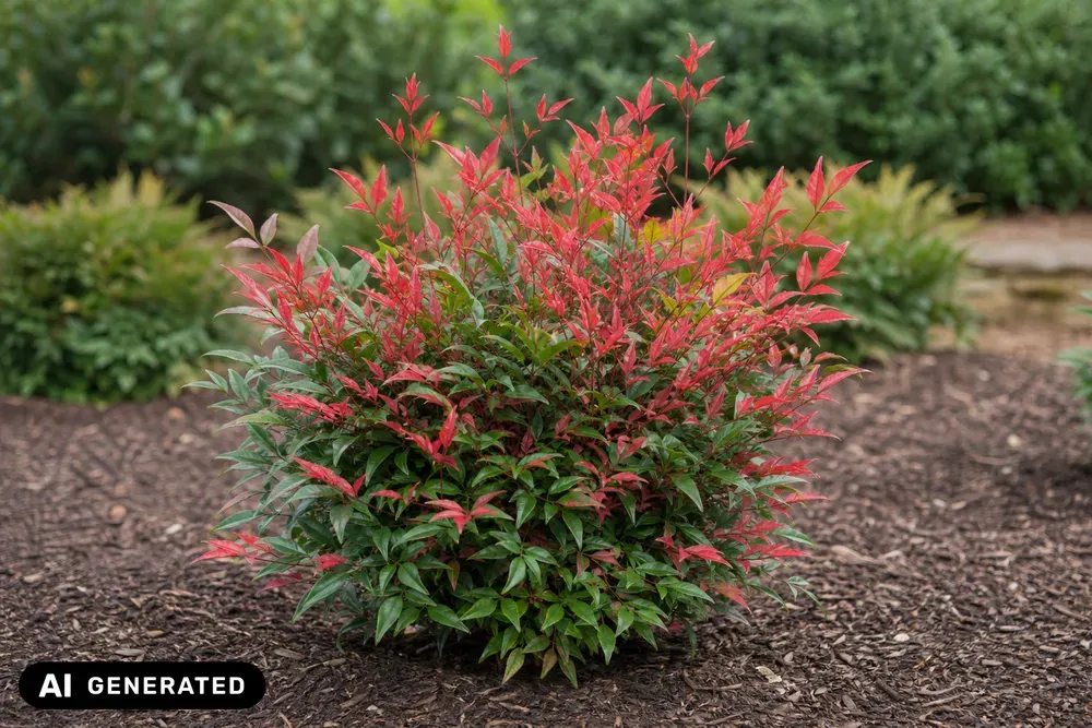 Heiliger Bambus 'Obsessed' – Nandina domestica 'Obsessed'