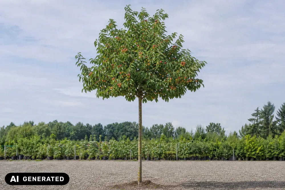 Süßkirsche 'Büttners Rote Knorpelkirsche' – Prunus avium 'Büttners Rote Knorpelkirsche'