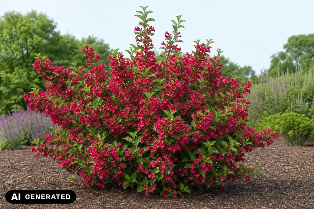 Weigelie 'Bristol Ruby' – Weigela 'Bristol Ruby', Bild 2