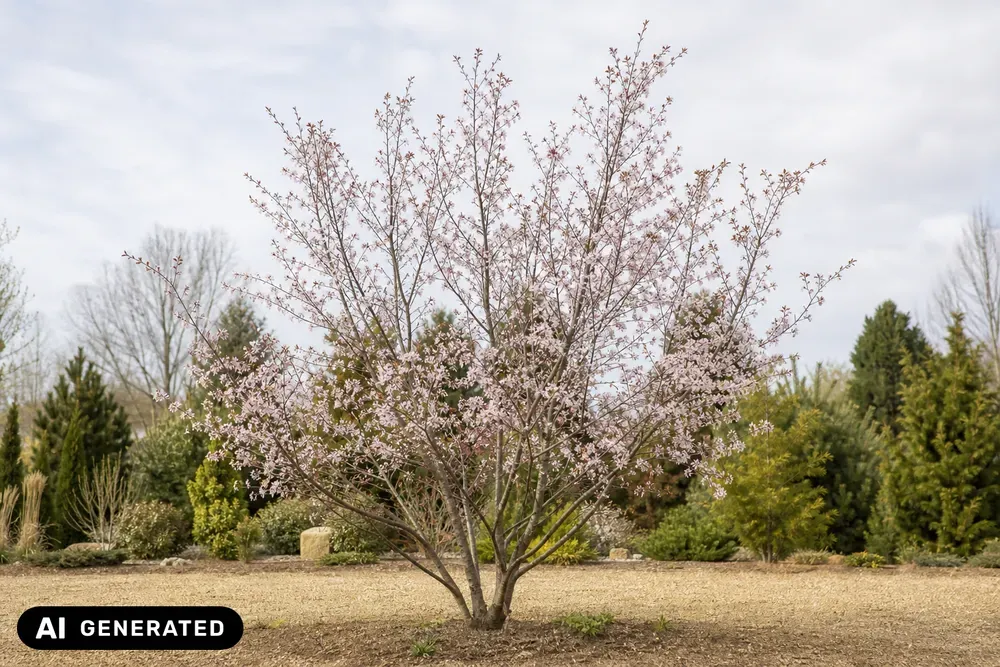 Rosa Winterkirsche 'Autumnalis Rosea' – Prunus subhirtella 'Autumnalis Rosea'