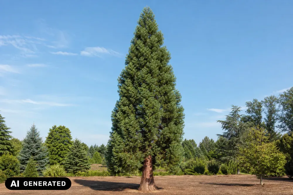Berg-Mammutbaum – Sequoiadendron giganteum, Bild 3
