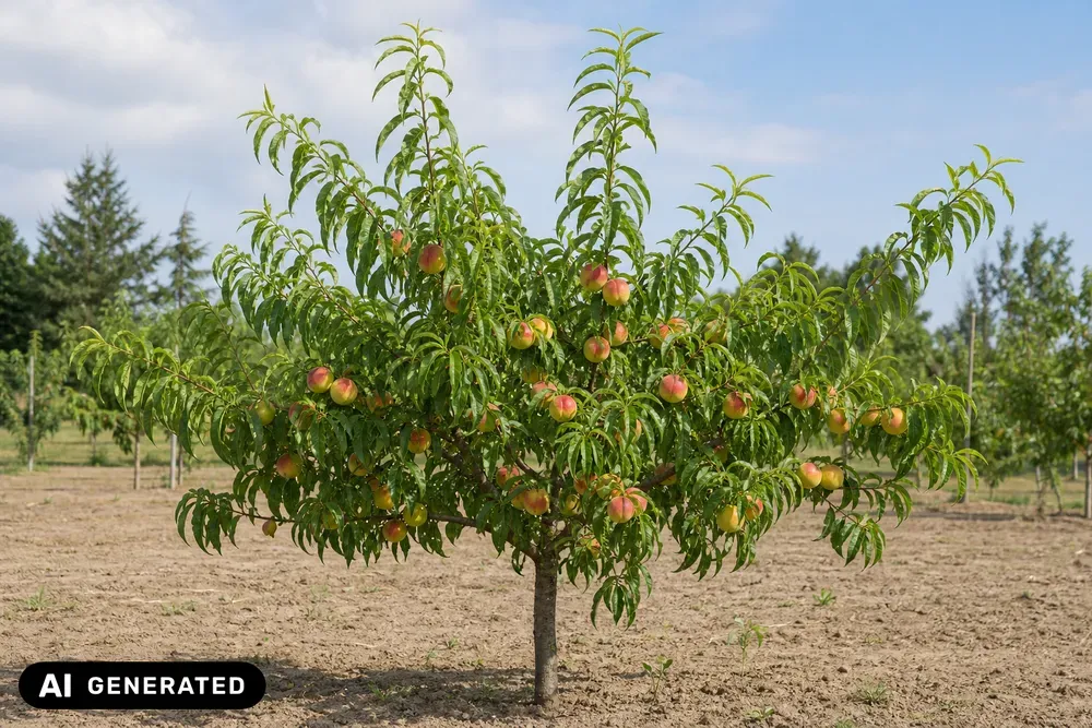Pfirsich 'Kernechter vom Vorgebirge' – Prunus persica 'Kernechter vom Vorgebirge'