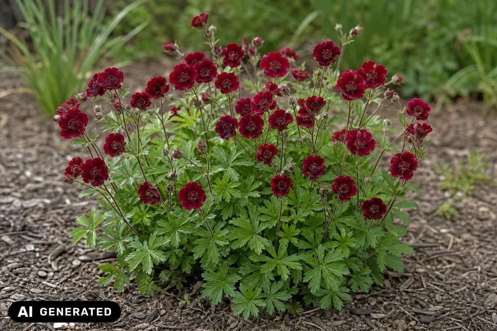 Blutrotes Fingerkraut – Potentilla atrosanguinea