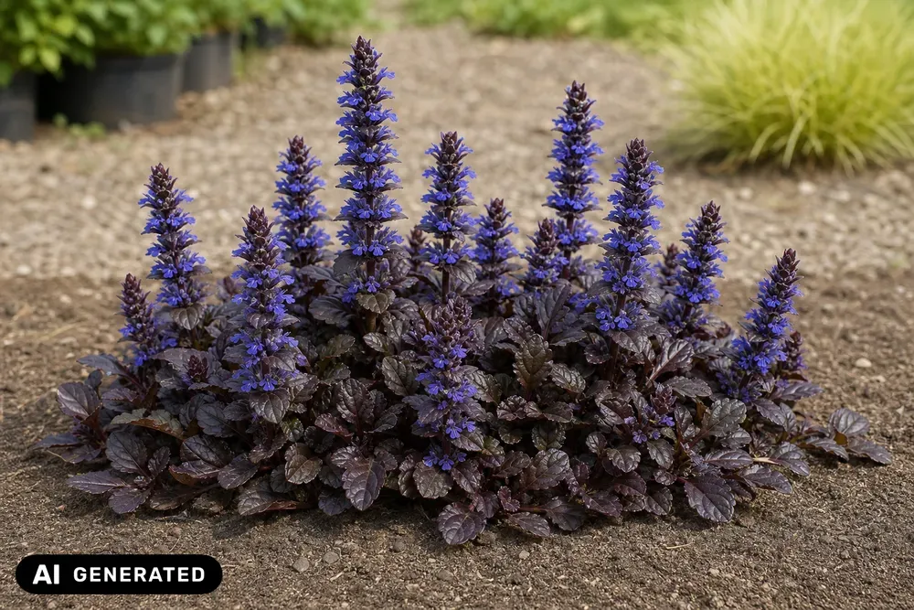 Rotblättriger Garten-Günsel 'Atropurpurea' – Ajuga reptans 'Atropurpurea'