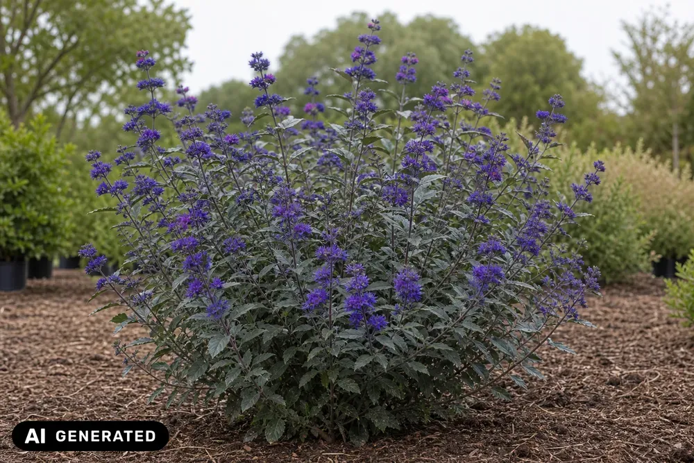 Bartblume 'Dark Knight' – Caryopteris clandonensis 'Dark Knight'