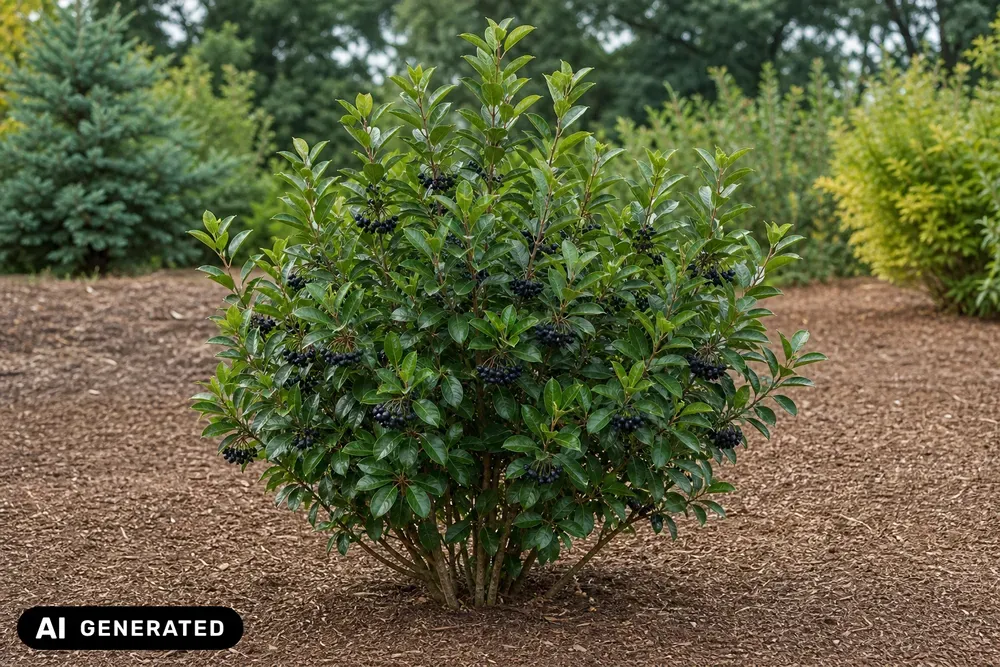 Schwarze Apfelbeere 'Hugin' – Aronia melanocarpa 'Hugin'