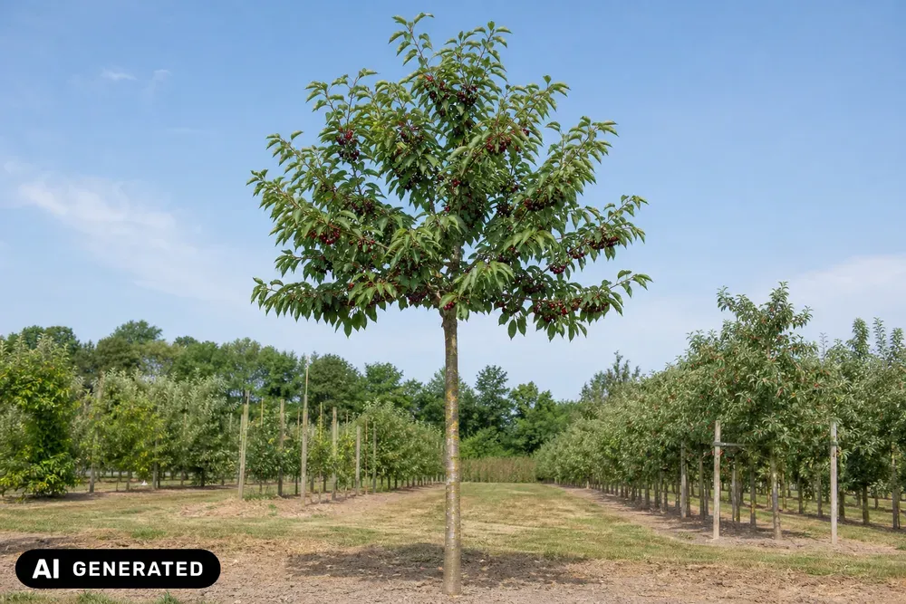 Süßkirsche 'Regina' – Prunus avium 'Regina', Bild 2