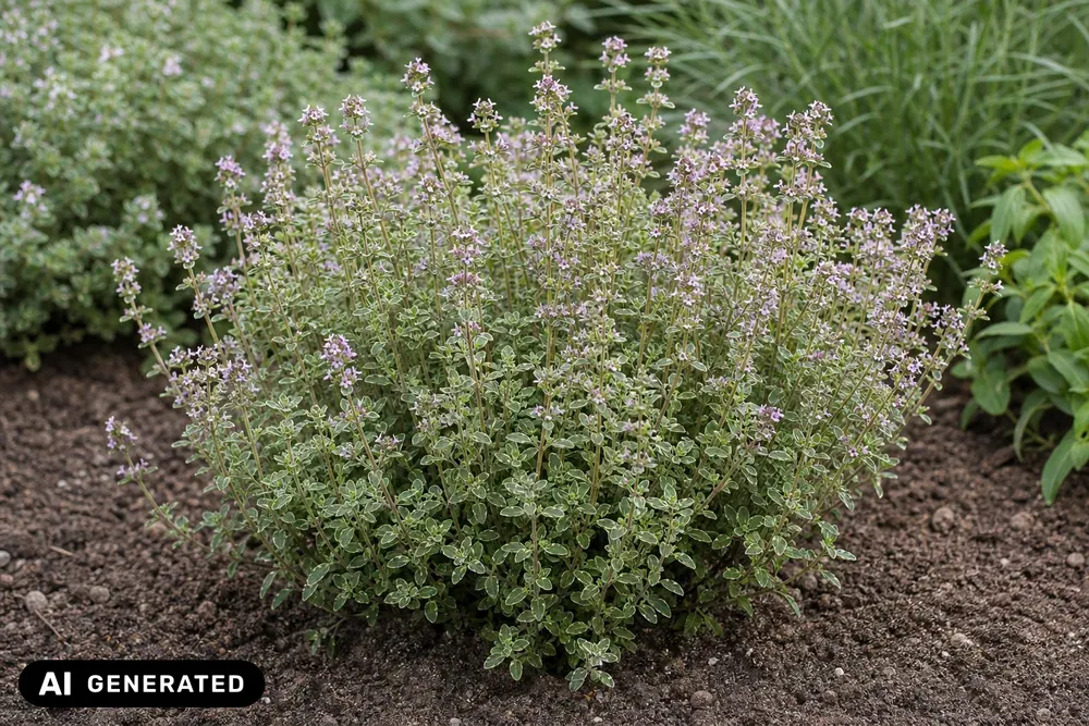 Zitronen-Thymian 'Silver Queen' – Thymus × citriodorus 'Silver Queen'