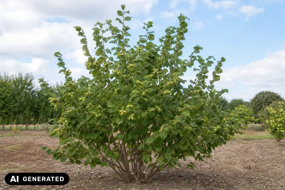 Haselnuss 'Barcelloner Eckige' – Corylus avellana 'Barcelloner Eckige'