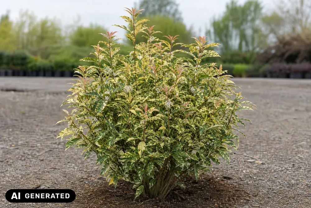 Stachelblättrige Duftblüte 'Goshiki' – Osmanthus heterophyllus 'Goshiki'